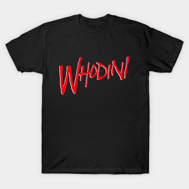 Whodini T-Shirt by inktheplace2b